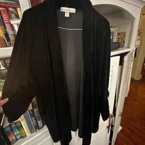 Black Velvet Sweater